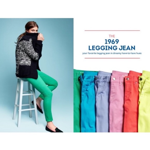 GAP 1969 Black Legging Jeans 14 - Picture 6 of 12